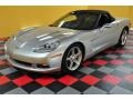 Machine Silver Metallic 2006 Chevrolet Corvette Convertible Exterior