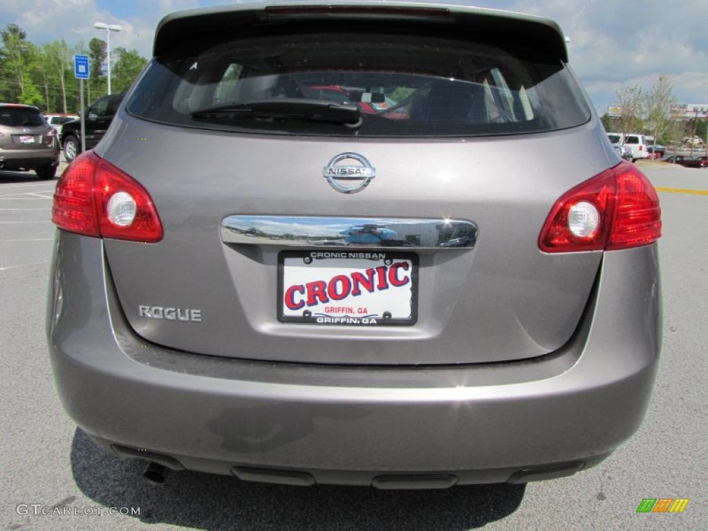 2011 Rogue S - Gotham Gray Metallic / Black photo #4