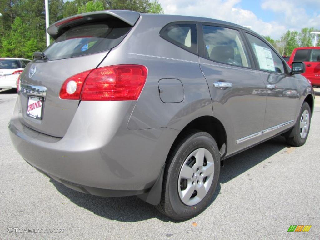 2011 Rogue S - Gotham Gray Metallic / Black photo #5