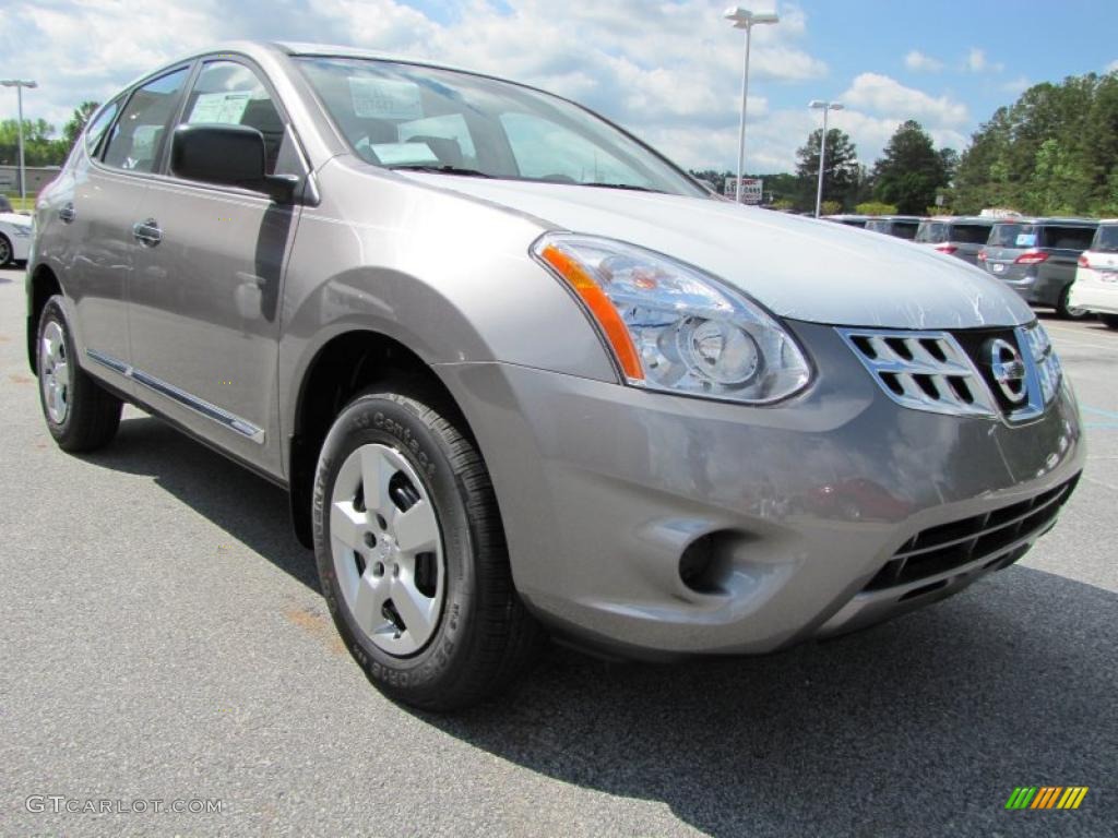 2011 Rogue S - Gotham Gray Metallic / Black photo #7