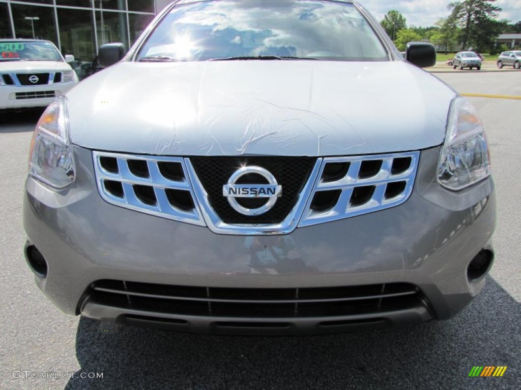 2011 Rogue S - Gotham Gray Metallic / Black photo #8