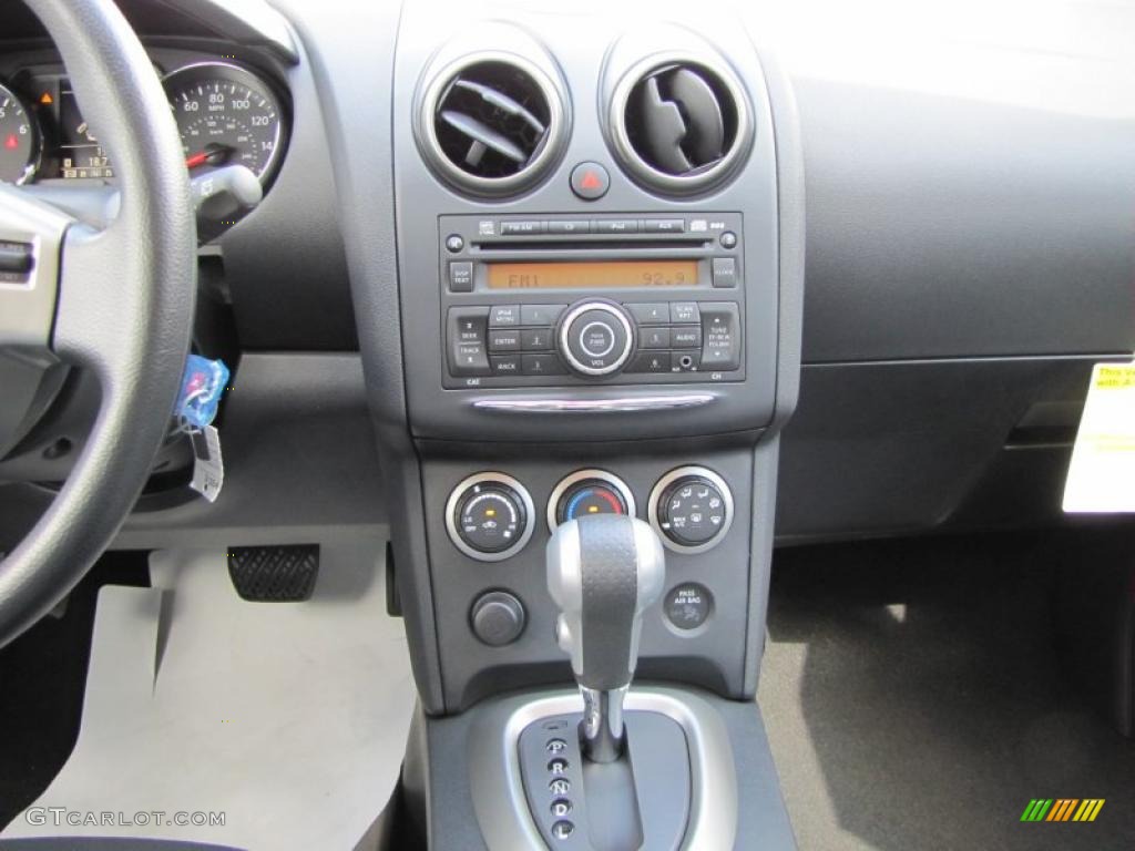 2011 Rogue S - Gotham Gray Metallic / Black photo #11