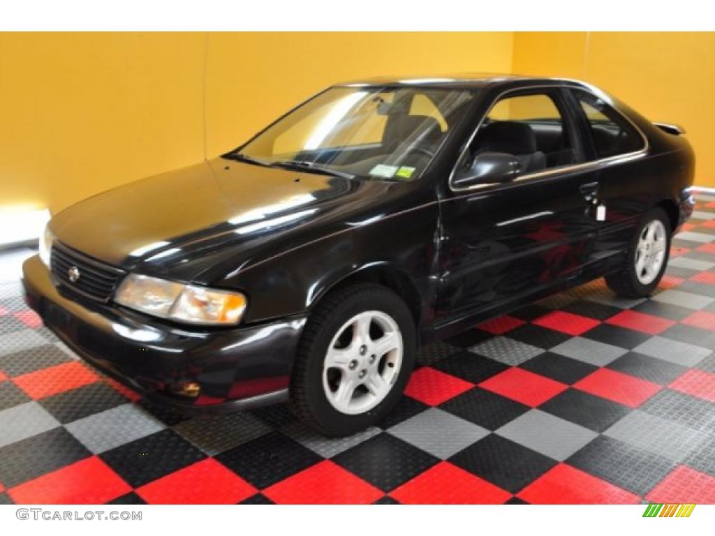 1996 200SX SE-R - Super Black / Black photo #2