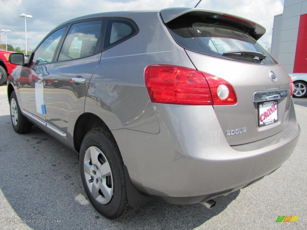 2011 Rogue S - Gotham Gray Metallic / Black photo #3