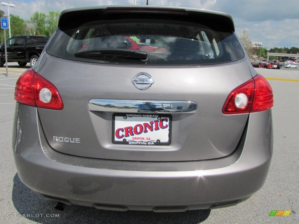 2011 Rogue S - Gotham Gray Metallic / Black photo #4
