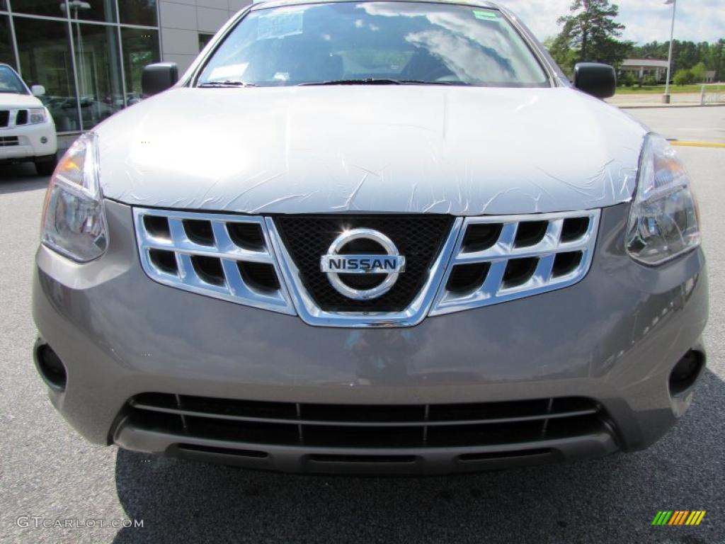 2011 Rogue S - Gotham Gray Metallic / Black photo #8