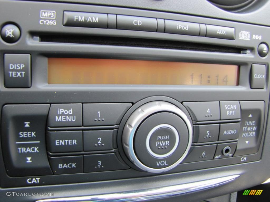 2011 Rogue S - Gotham Gray Metallic / Black photo #14