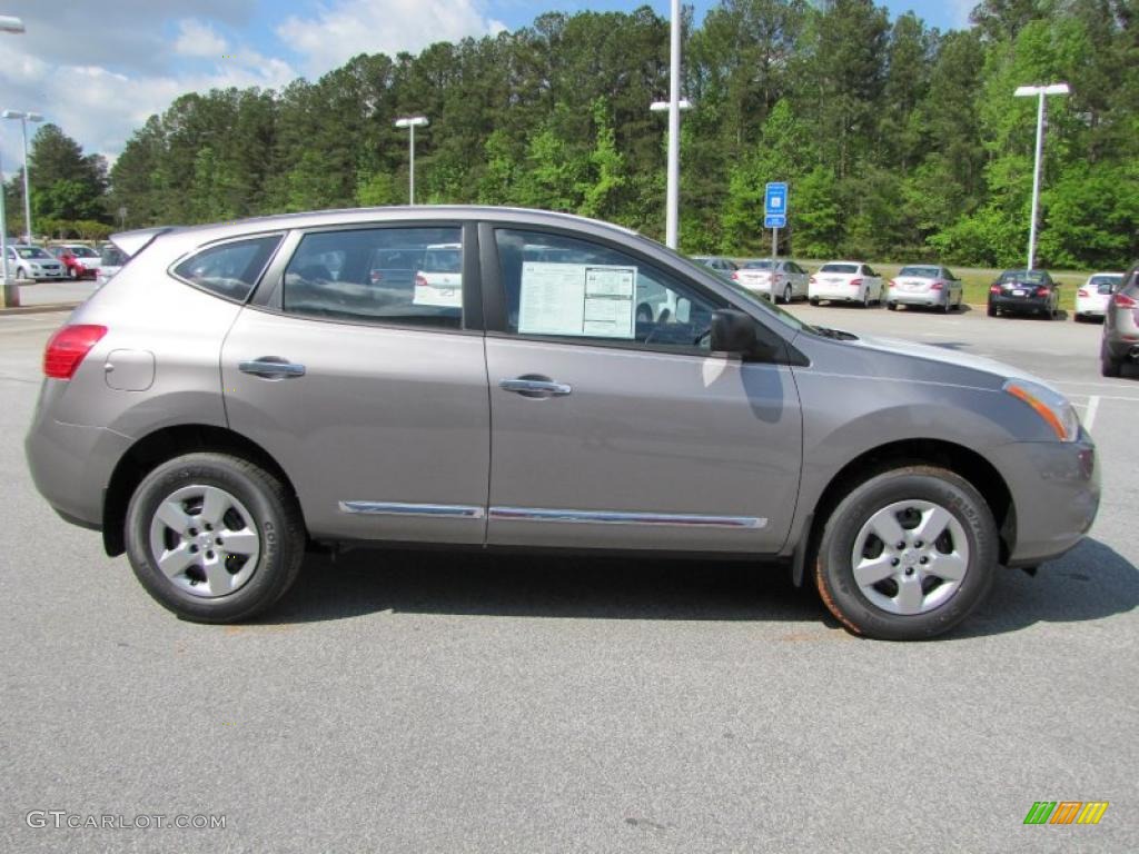 2011 Rogue S - Gotham Gray Metallic / Black photo #6