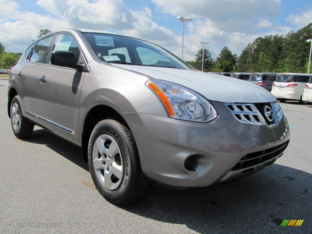 2011 Rogue S - Gotham Gray Metallic / Black photo #7