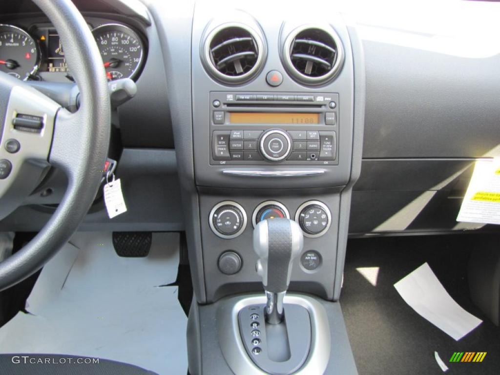 2011 Rogue S - Gotham Gray Metallic / Black photo #12