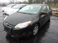 Tuxedo Black Metallic 2012 Ford Focus S Sedan Exterior