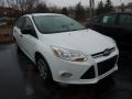 2012 Oxford White Ford Focus S Sedan  photo #1