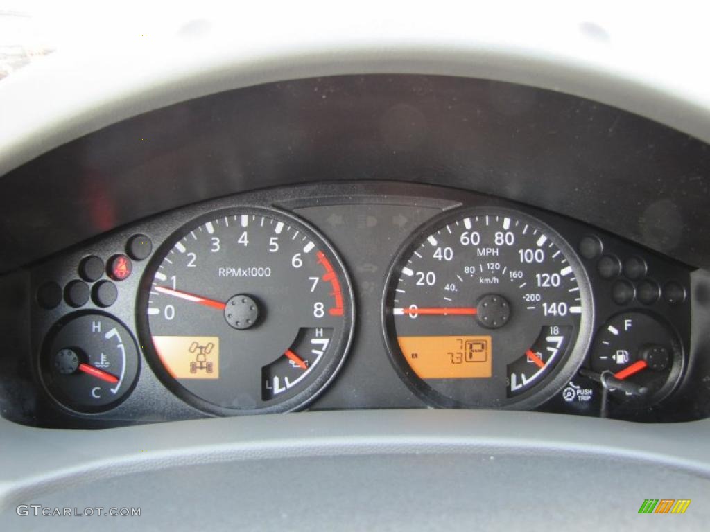 2011 Nissan Xterra S 4x4 Gauges Photo #47949099