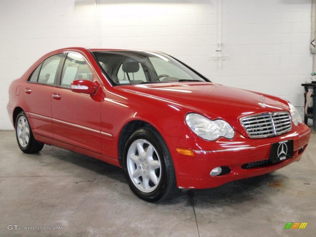 Mars Red 2004 Mercedes-Benz C 320 Sedan Exterior Photo #47949234