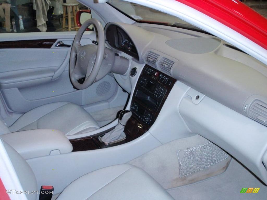 Ash Grey Interior 2004 Mercedes-Benz C 320 Sedan Photo #47949447