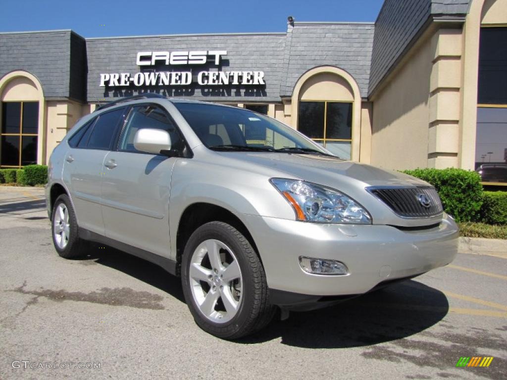 2007 RX 350 - Millennium Silver Metallic / Light Gray photo #1
