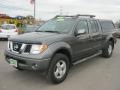 2008 Storm Grey Nissan Frontier LE Crew Cab 4x4  photo #1