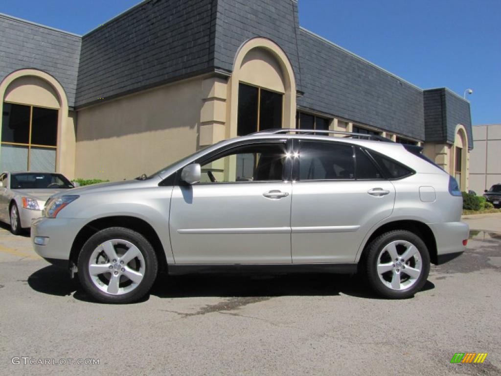 2007 RX 350 - Millennium Silver Metallic / Light Gray photo #4