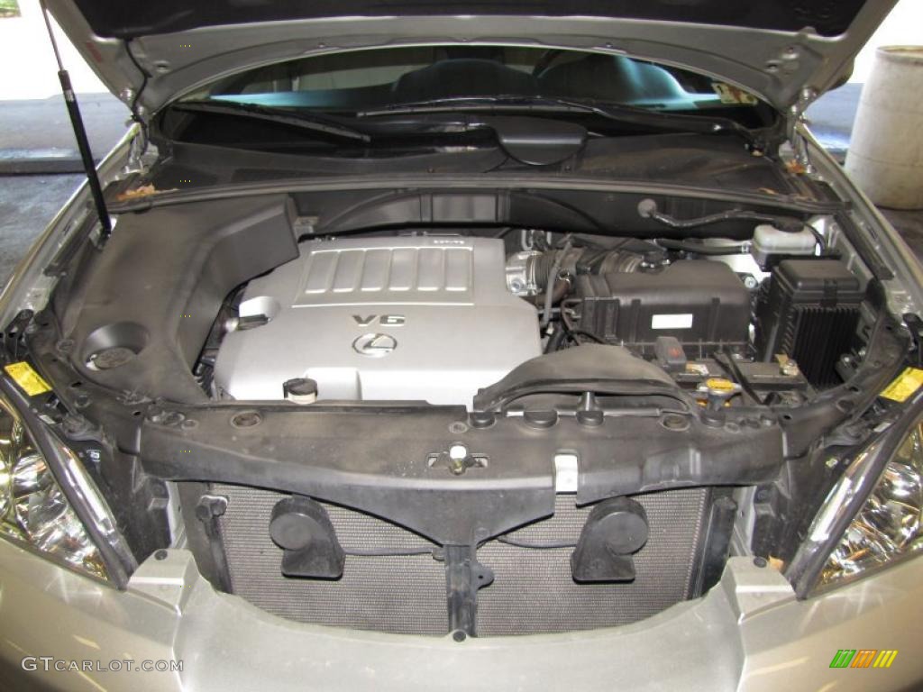 2007 RX 350 - Millennium Silver Metallic / Light Gray photo #18