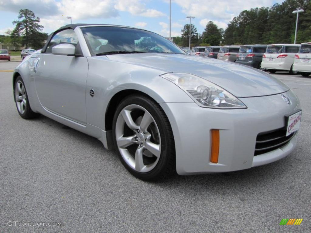 Silver Alloy Metallic 2006 Nissan 350Z Touring Roadster Exterior Photo #47949933