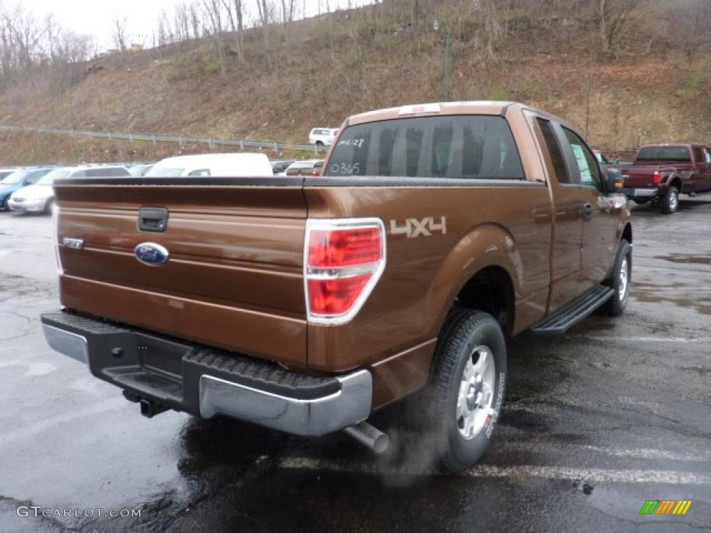 Golden Bronze Metallic 2011 Ford F150 XLT SuperCab 4x4 Exterior Photo #47950491