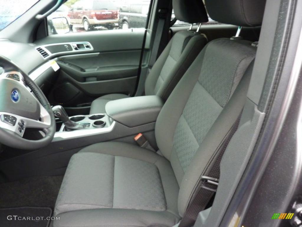 Charcoal Black Interior 2011 Ford Explorer XLT Photo #47950908