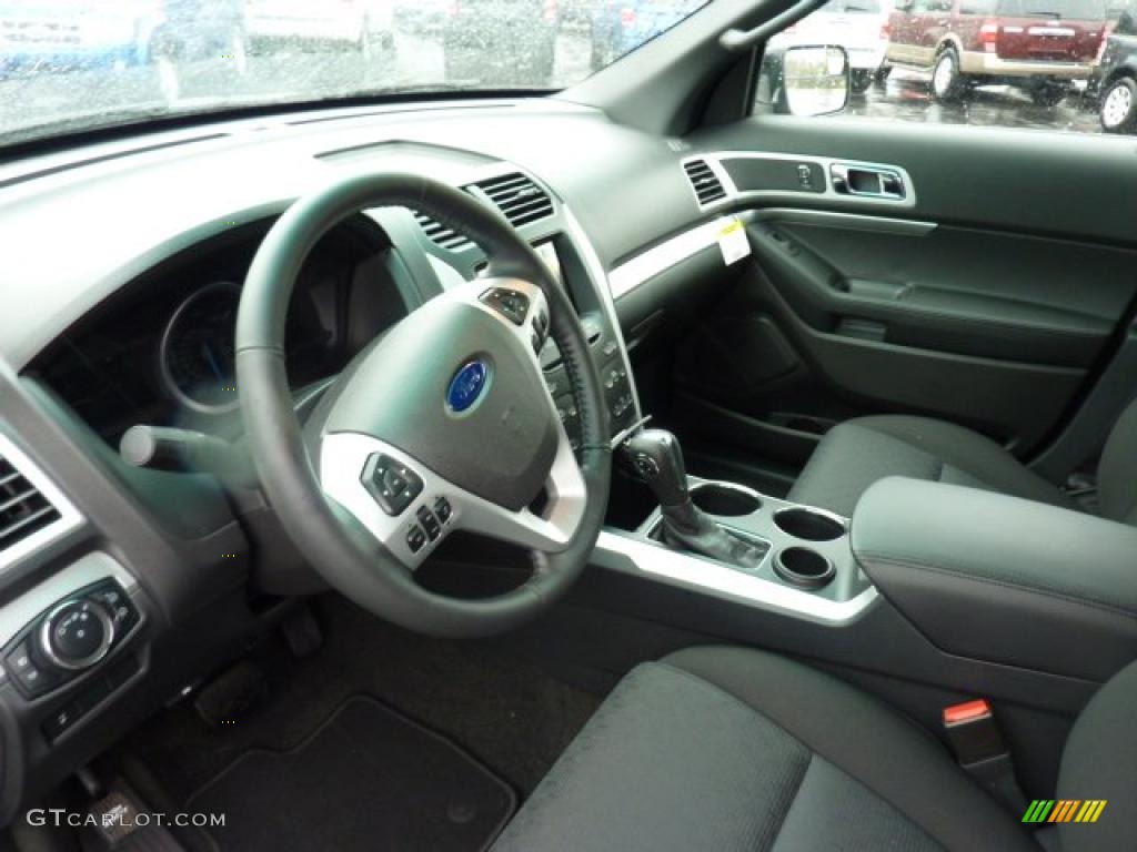 Charcoal Black Interior 2011 Ford Explorer XLT Photo #47950959