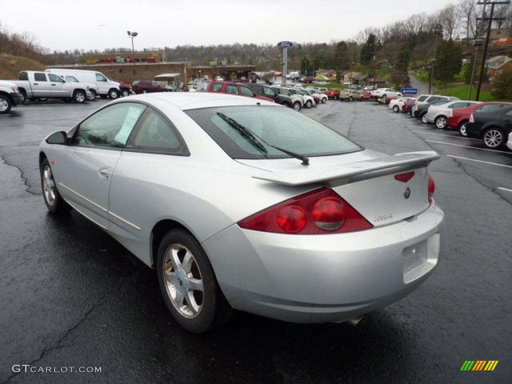 2000 Cougar V6 - Silver Frost Metallic / Graystone photo #4
