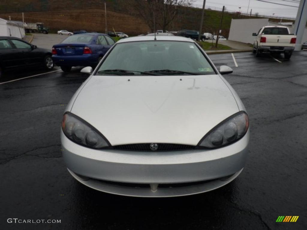 2000 Cougar V6 - Silver Frost Metallic / Graystone photo #6