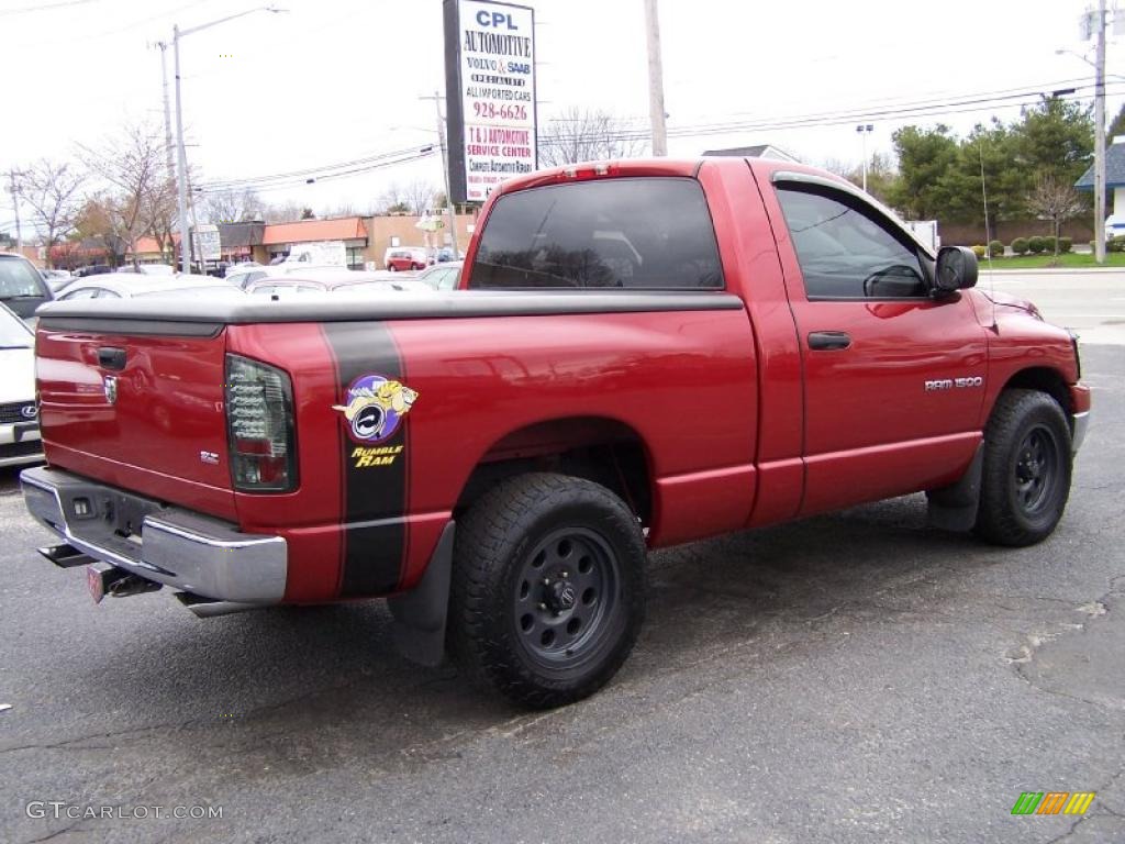 2006 Dodge Ram 1500 SLT Regular Cab Custom Wheels Photos