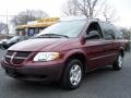Deep Molten Red Pearl 2003 Dodge Caravan SE