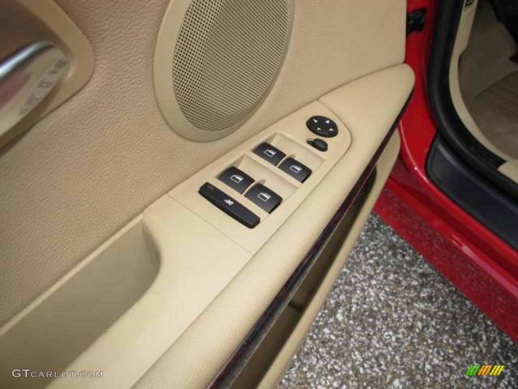2008 3 Series 328i Sedan - Crimson Red / Beige photo #15