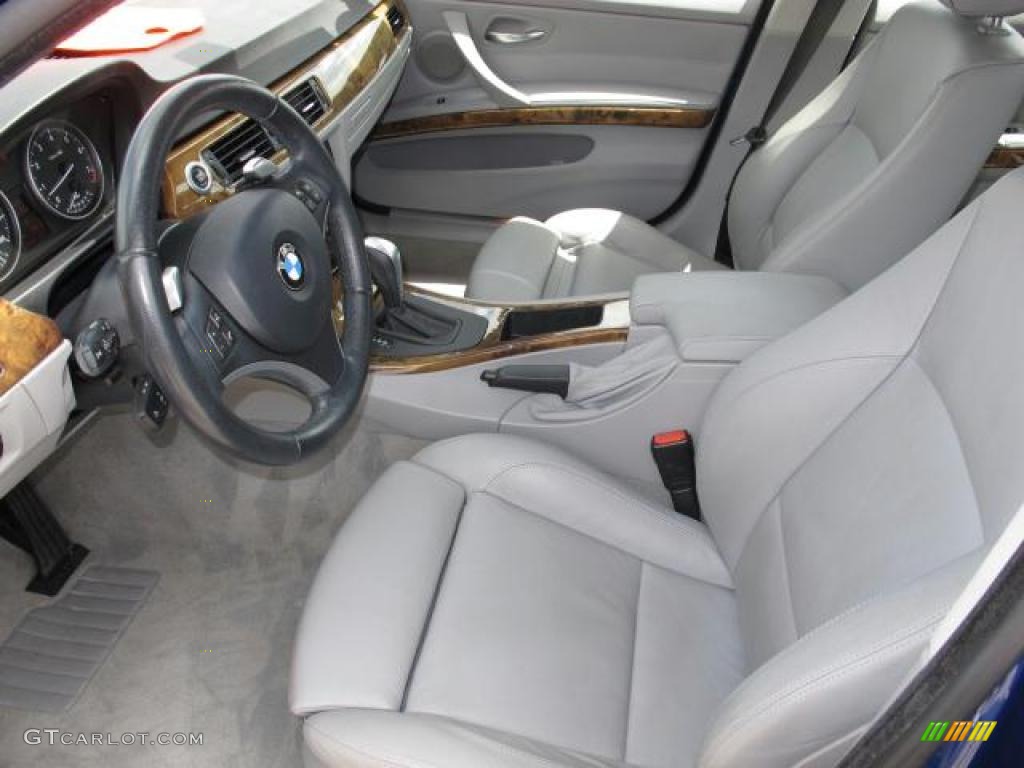 2008 3 Series 328i Sedan - Montego Blue Metallic / Gray photo #17