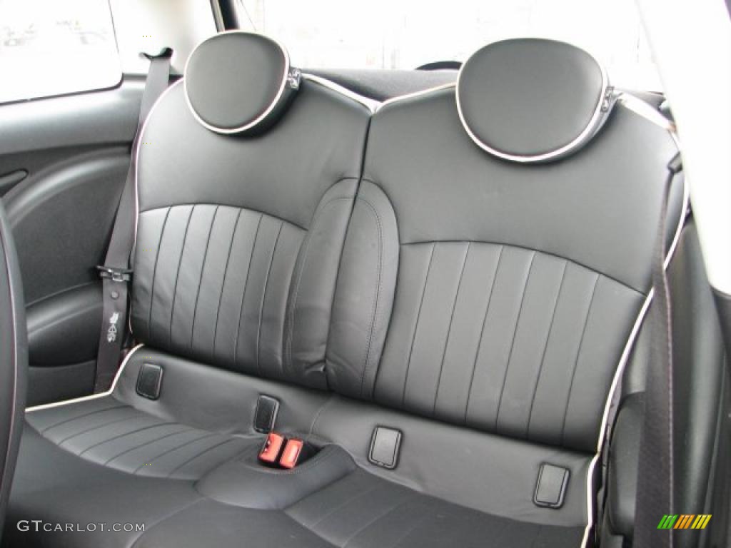 Lounge Carbon Black Interior 2008 Mini Cooper S Hardtop Photo #47954139