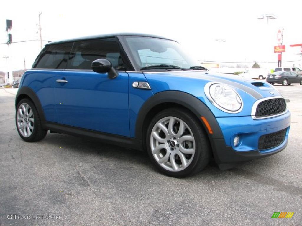 Laser Blue Metallic 2008 Mini Cooper S Hardtop Exterior Photo #47954256