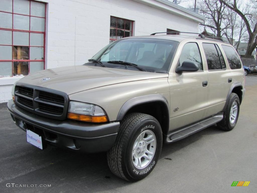 Light Almond Pearl Metallic 2002 Dodge Durango SXT 4x4 Exterior Photo #47954448