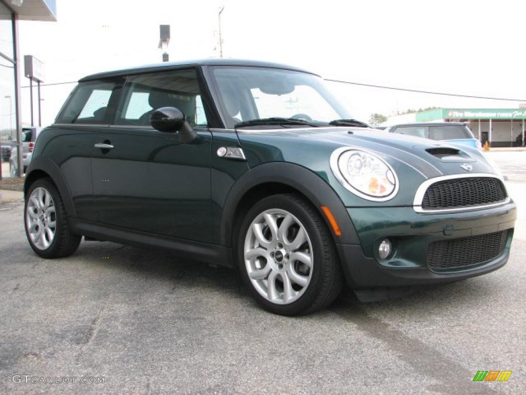 British Racing Green Metallic 2008 Mini Cooper S Hardtop Exterior Photo #47954472