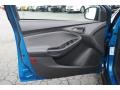 Charcoal Black 2012 Ford Focus SE Sedan Door Panel