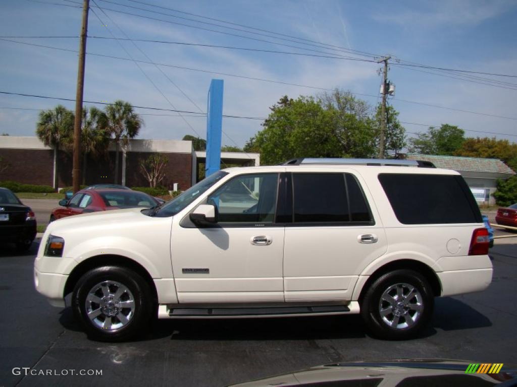 White Sand Tri Coat Metallic 2007 Ford Expedition Limited Exterior Photo #47957628