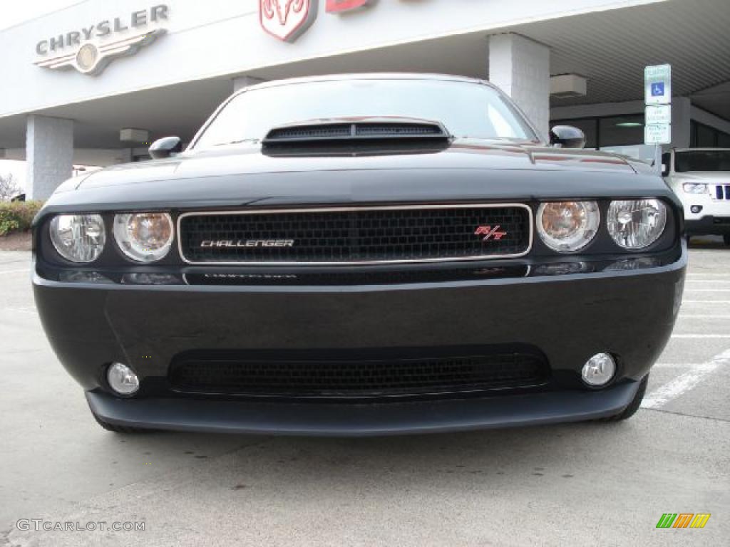 Brilliant Black Crystal Pearl 2011 Dodge Challenger R/T Plus Exterior Photo #47958570