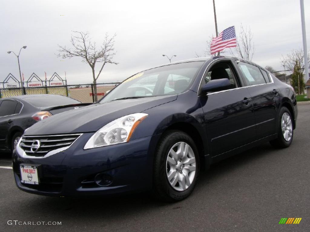 2010 Altima 2.5 S - Navy Blue / Charcoal photo #1