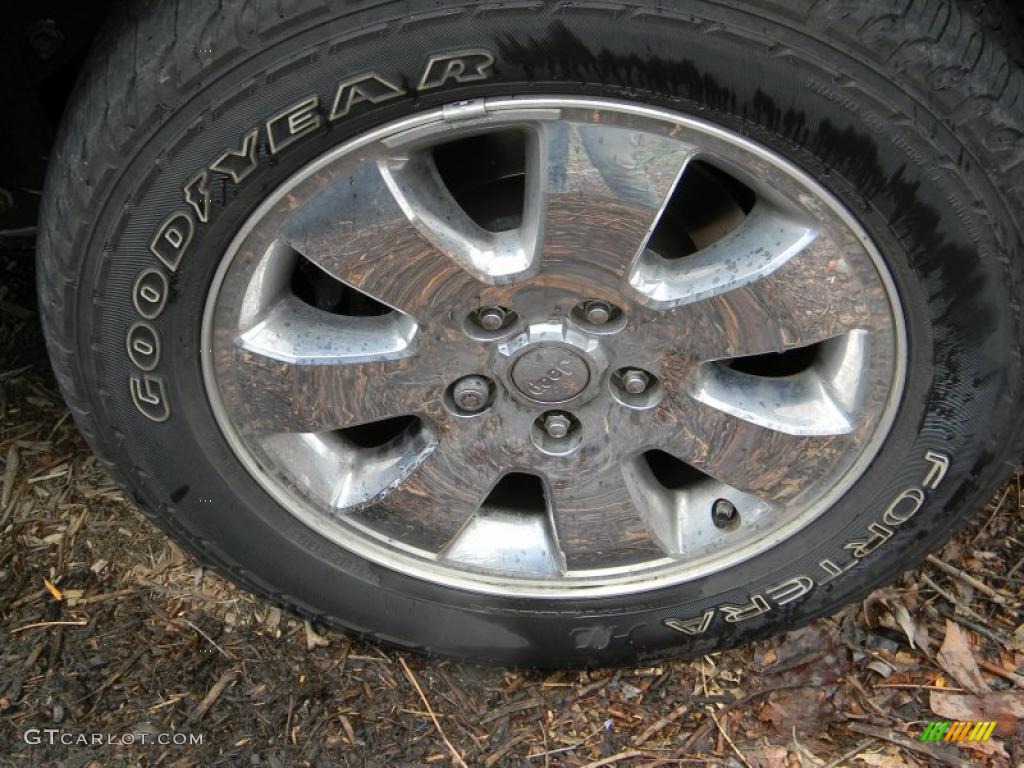 2008 Grand Cherokee Limited 4x4 - Bright Silver Metallic / Dark Slate Gray/Light Graystone photo #14