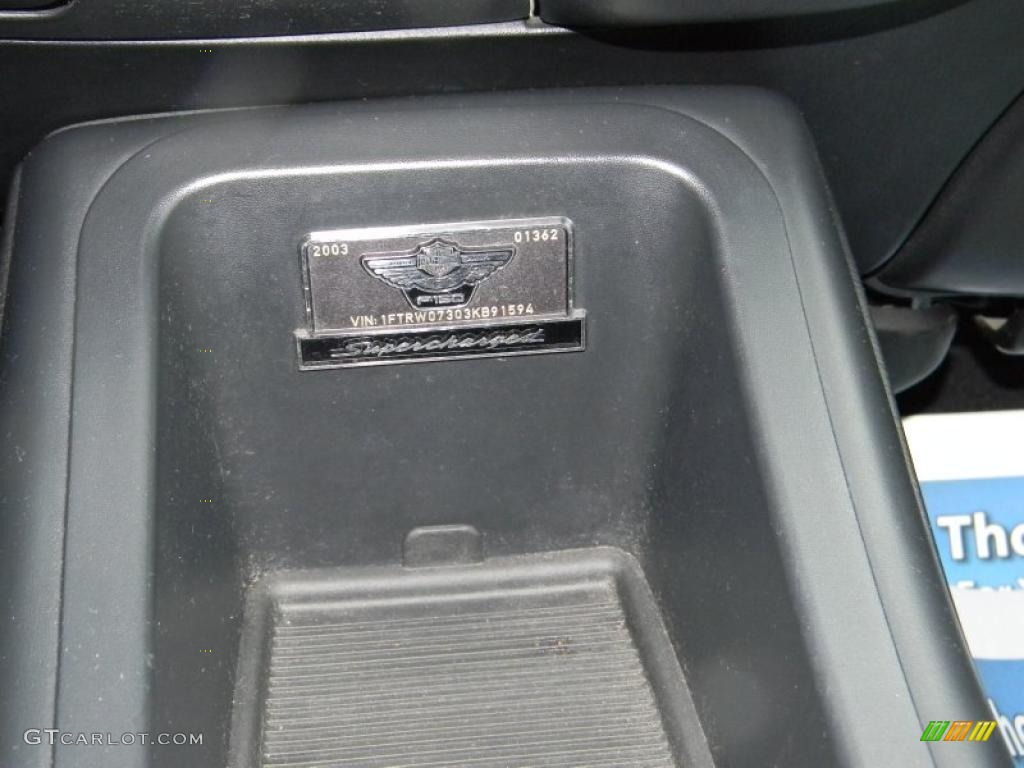 2003 Ford F150 Harley-Davidson SuperCrew Marks and Logos Photo #47959284