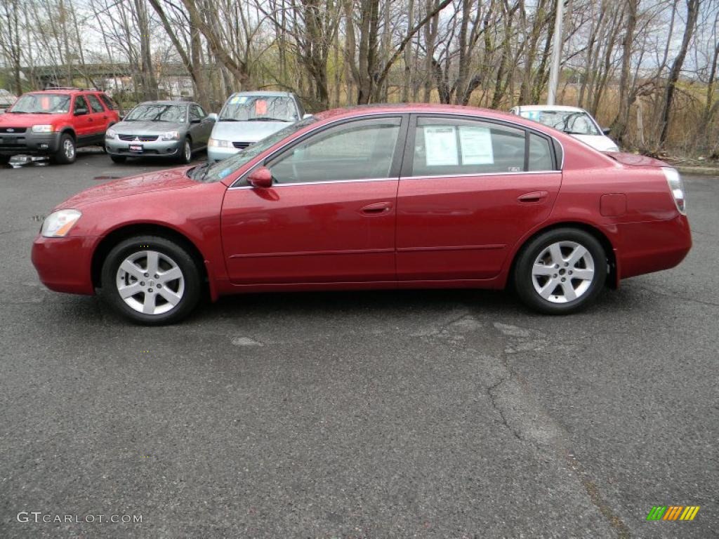 2004 Altima 2.5 SL - Sonoma Sunset Pearl Red / Charcoal photo #2