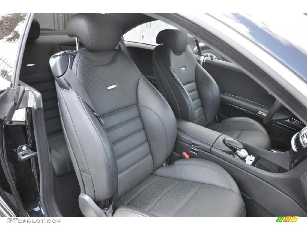 Black Interior 2010 Mercedes-Benz CL 63 AMG Photo #47960040