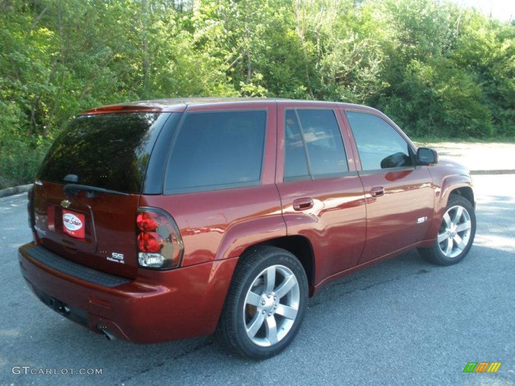Red Jewel 2008 Chevrolet TrailBlazer SS Exterior Photo #47960649