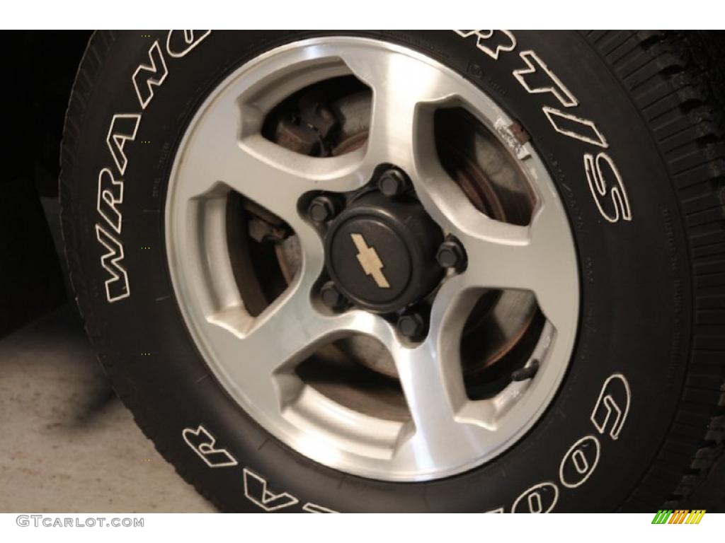 2002 Chevrolet Tracker ZR2 4WD Convertible Wheel Photo #47961006