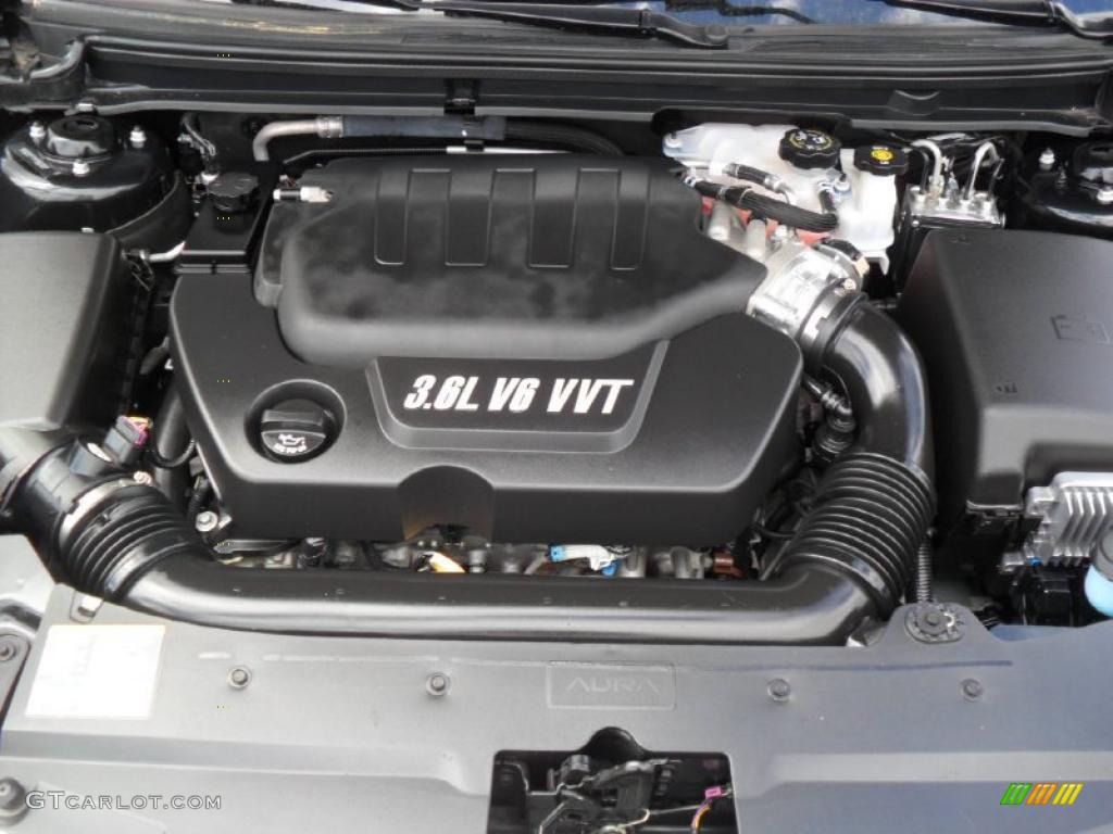 2009 Saturn Aura XR V6 3.6 Liter DOHC 24-Valve VVT V6 Engine Photo #47961798