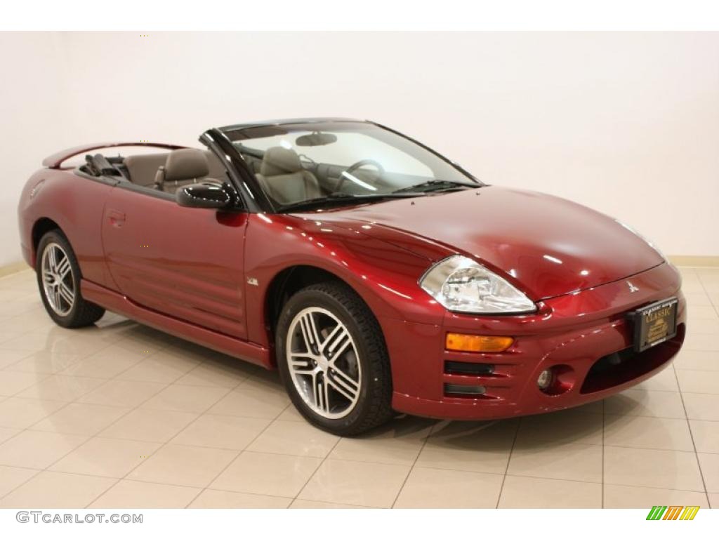 Ultra Red Pearl 2004 Mitsubishi Eclipse Spyder GTS Exterior Photo #47963142