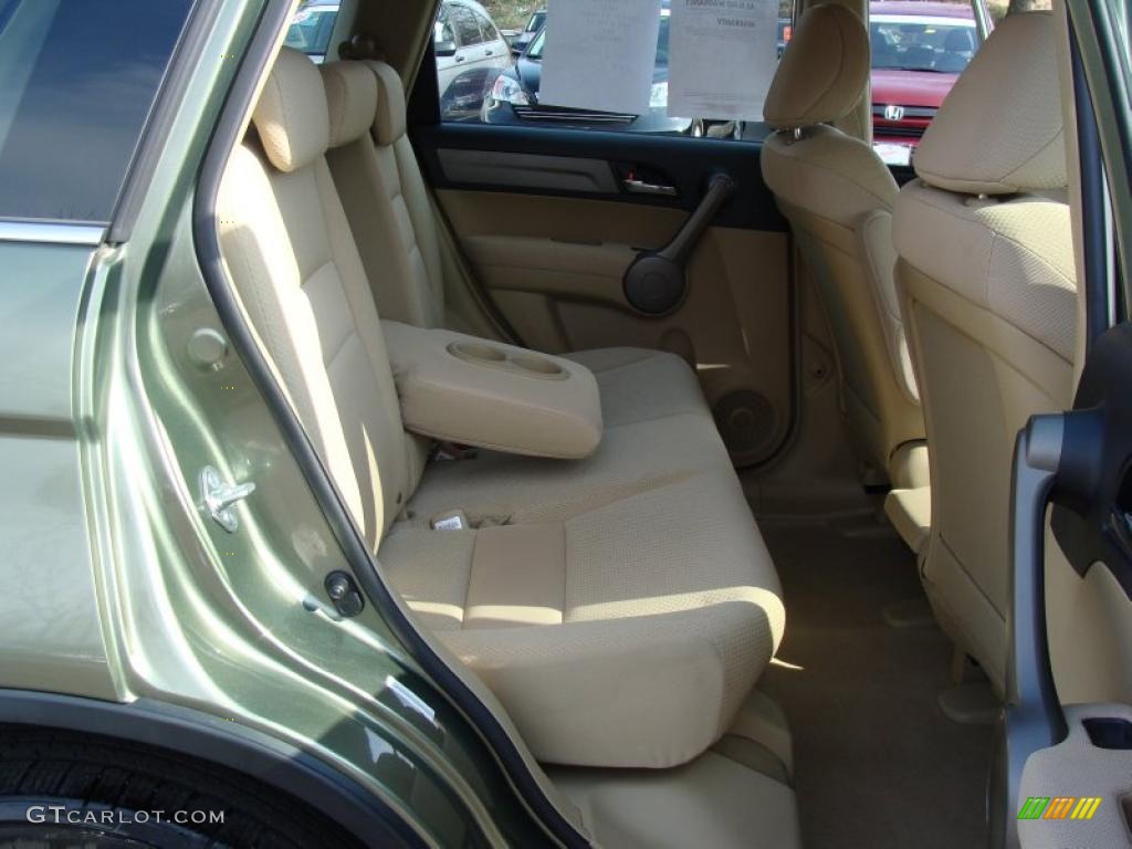 2008 CR-V LX 4WD - Green Tea Metallic / Ivory photo #18
